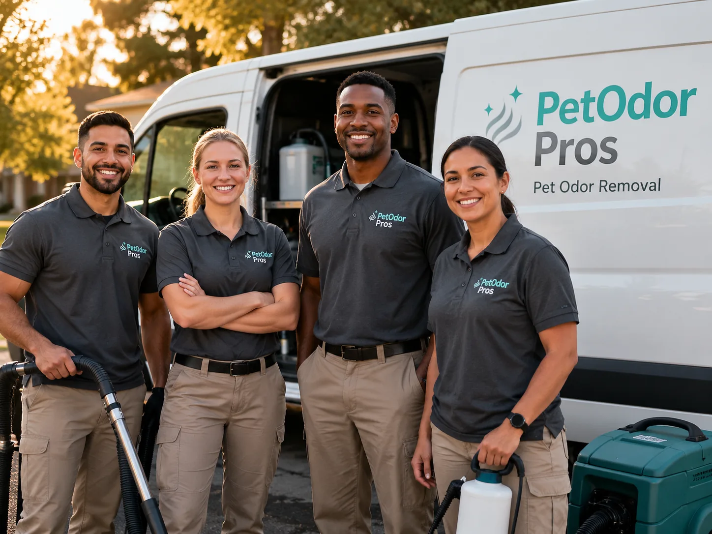 Pet Odor Removal team serving Crestline, OH
